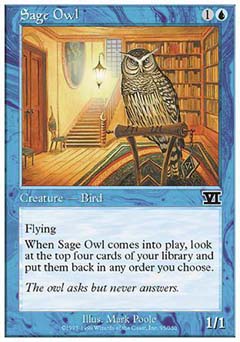 Sage Owl (Classic 6th Edition) Near Mint