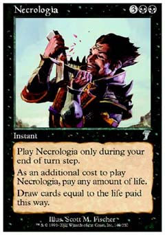 Necrologia (7th Edition) Near Mint Foil