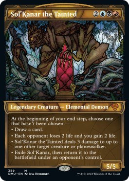 Sol'Kanar the Tainted (Textured Foil) (Dominaria United) Near Mint