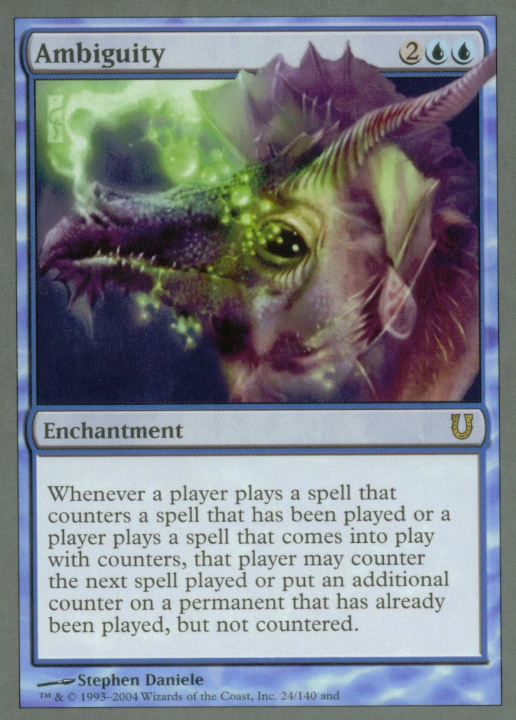 Ambiguity (Unhinged) Near Mint