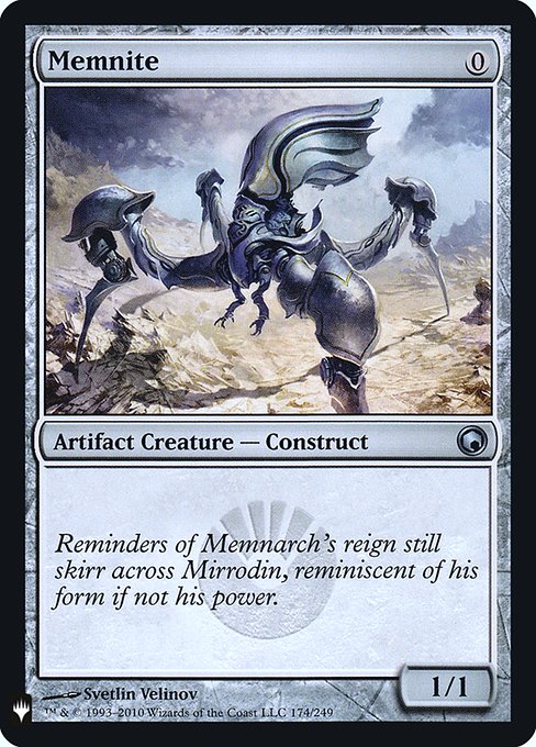 Memnite (Mystery Booster Retail Edition Foils) Near Mint Foil