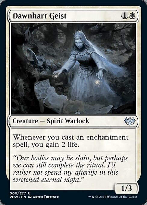 Dawnhart Geist (Innistrad: Crimson Vow) Near Mint Foil