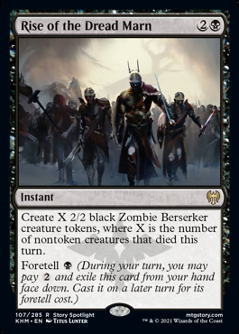 Rise of the Dread Marn (Kaldheim) Near Mint Foil