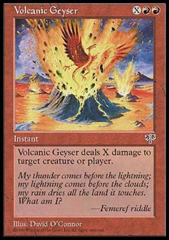 Volcanic Geyser (Mirage) Near Mint