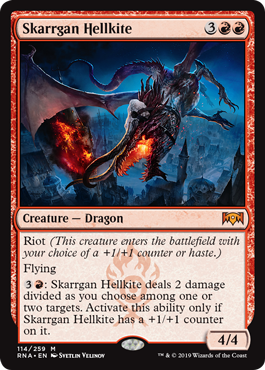 Skarrgan Hellkite (Ravnica Allegiance) Near Mint