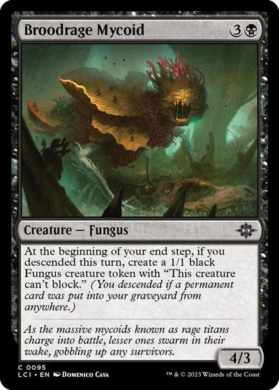 Broodrage Mycoid (The Lost Caverns of Ixalan) Near Mint