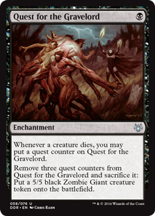 Quest for the Gravelord (Duel Decks: Nissa vs Ob Nixilis) Near Mint