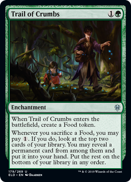 Trail of Crumbs (Throne of Eldraine) Near Mint Foil