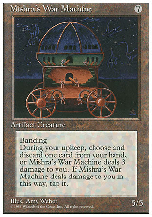 Mishra's War Machine (4th Edition) Good