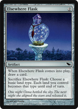 Elsewhere Flask (Shadowmoor) Light Play