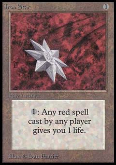 Iron Star (Beta) Near Mint