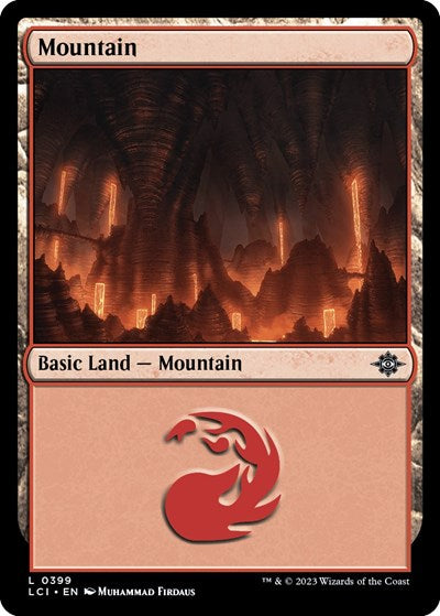 Mountain (0399) (The Lost Caverns of Ixalan) Near Mint Foil