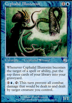 Cephalid Illusionist (Torment) Near Mint Japanese