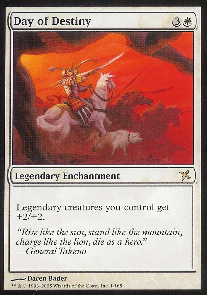 Day of Destiny (Betrayers of Kamigawa) Near Mint Foil