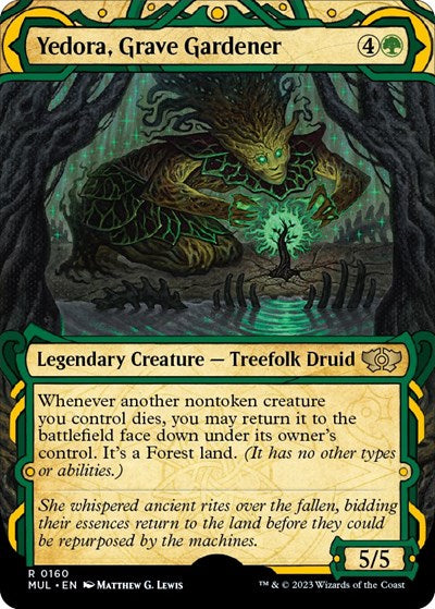Yedora, Grave Gardener (Halo Foil) (March of the Machine: Multiverse Legends) Near Mint