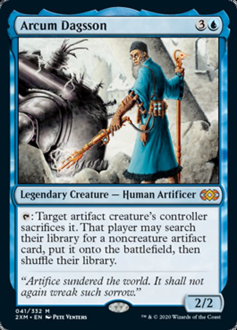 Arcum Dagsson (Double Masters) Near Mint Foil