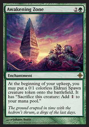 Awakening Zone (Rise of the Eldrazi) Near Mint Foil