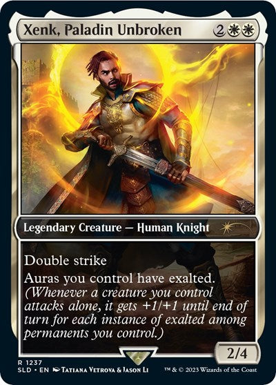 Xenk, Paladin Unbroken (Secret Lair) Near Mint