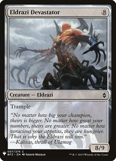 Eldrazi Devastator (Mystery Booster) Near Mint