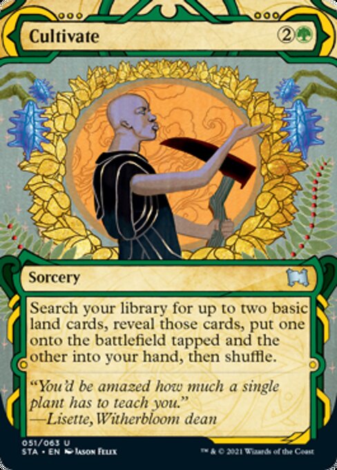Cultivate (Foil Etched) (Strixhaven Mystical Archive) Near Mint