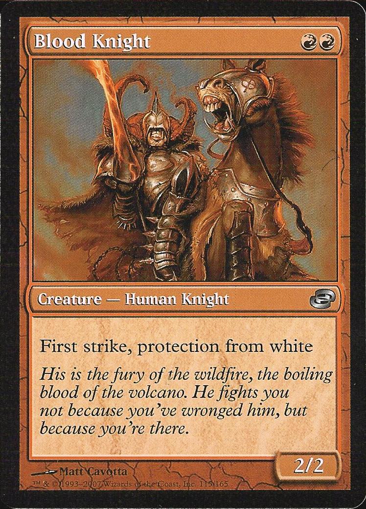 Blood Knight (Planar Chaos) Near Mint Foil