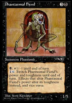Phantasmal Fiend (1) (Alliances) Light Play