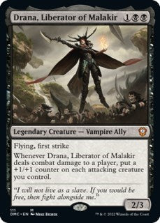 Drana, Liberator of Malakir (Commander: Dominaria United) Near Mint