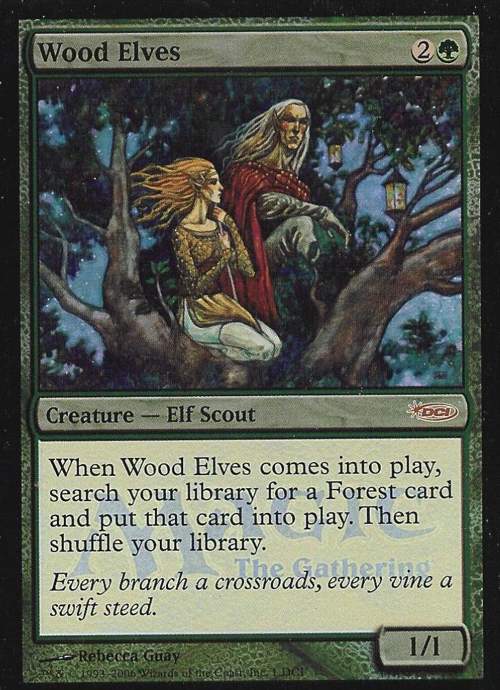 Wood Elves (Promo) (Promotional Cards) Near Mint Foil