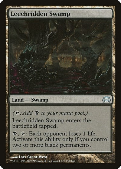 Leechridden Swamp (Planechase) Near Mint