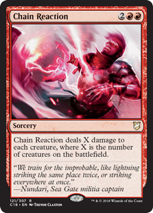 Chain Reaction (Commander 2018) Near Mint
