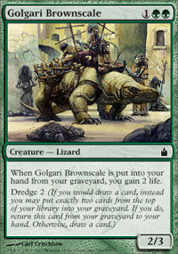 Golgari Brownscale (Ravnica) Near Mint