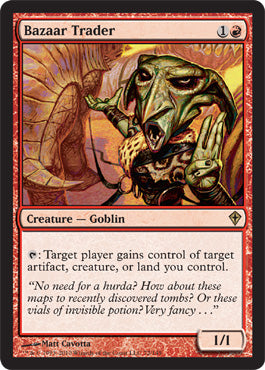 Bazaar Trader (Worldwake) Near Mint Foil
