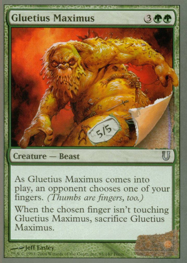Gluteus Maximus (Unhinged) Near Mint