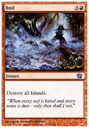 Boil (8th Edition) Near Mint Foil