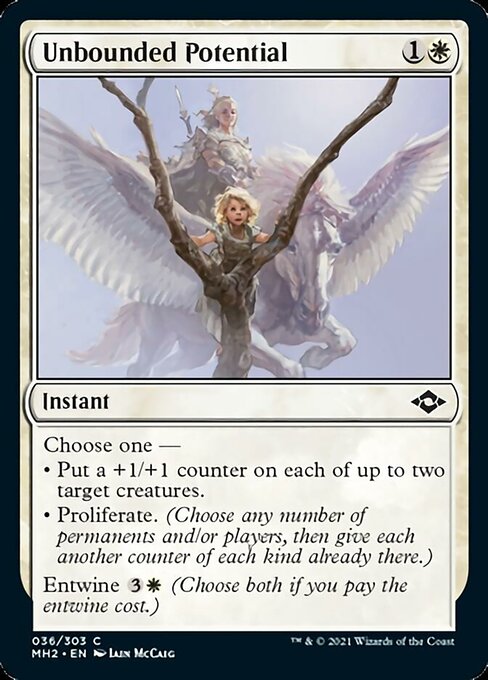 Unbounded Potential (Modern Horizons 2) Near Mint Foil