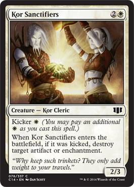Kor Sanctifiers (Commander 2014 Edition) Near Mint