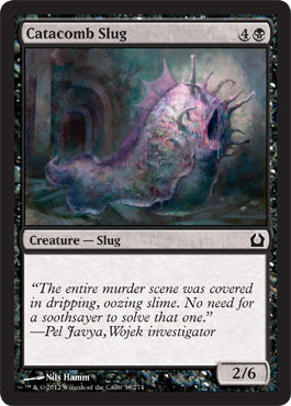 Catacomb Slug (Return to Ravnica) Near Mint Foil