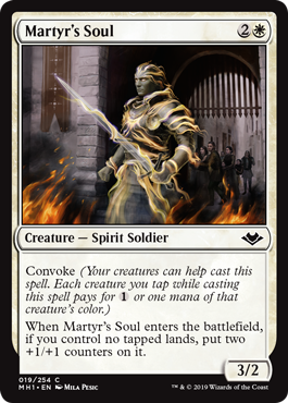 Martyr's Soul (Modern Horizons) Near Mint Foil
