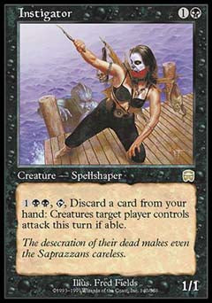 Instigator (Mercadian Masques) Near Mint Chinese
