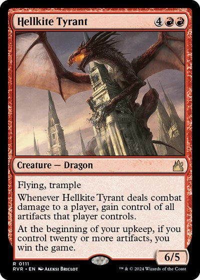 Hellkite Tyrant (Ravnica Remastered) Near Mint