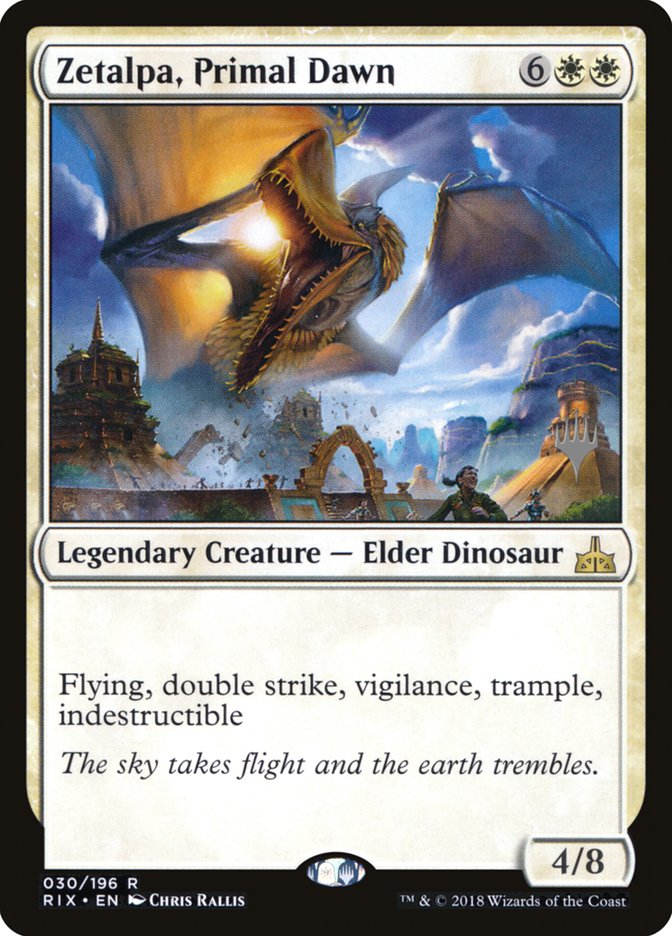 Zetalpa, Primal Dawn (Promo Pack) Near Mint