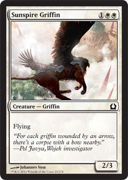 Sunspire Griffin (Return to Ravnica) Near Mint Foil