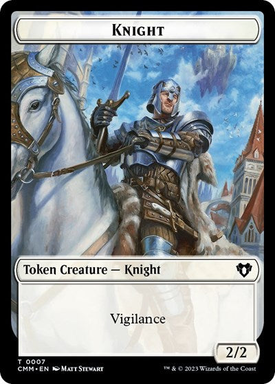 Knight Token (Commander Masters) Near Mint