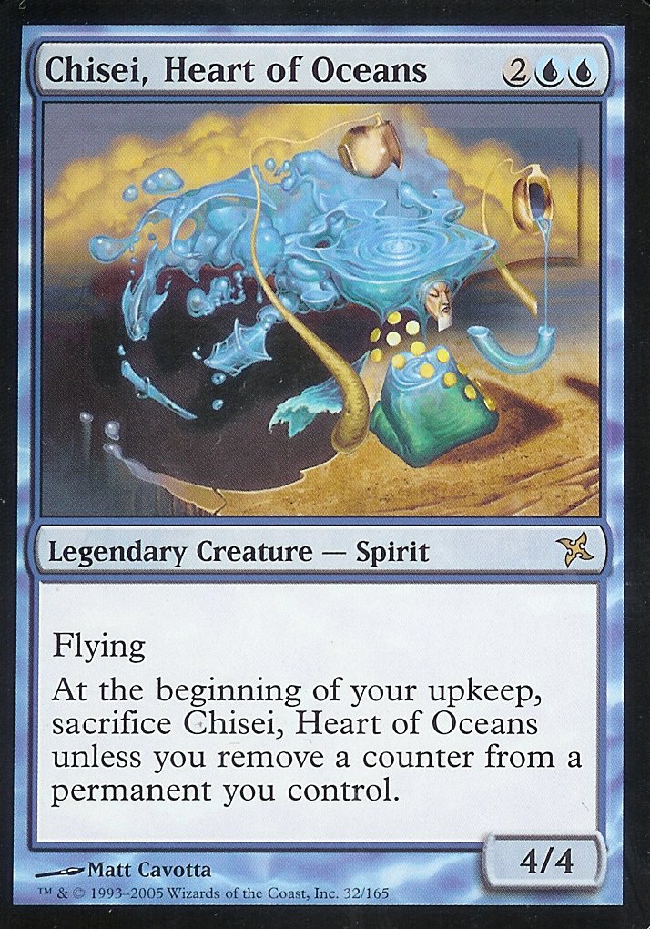 Chisei, Heart of Oceans (Betrayers of Kamigawa) Near Mint Foil