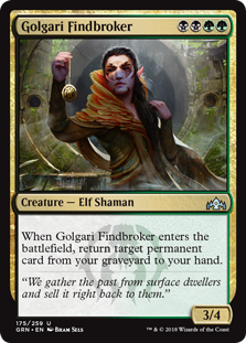 Golgari Findbroker (Guilds of Ravnica) Near Mint