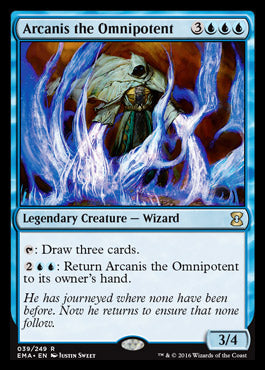 Arcanis the Omnipotent (Eternal Masters) Near Mint