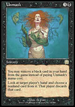 Unmask (Mercadian Masques) Near Mint Foil