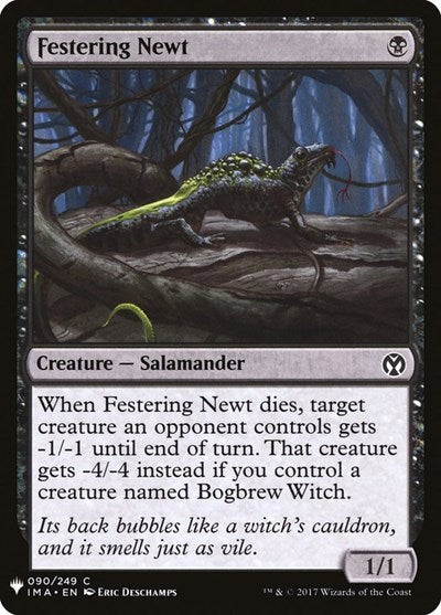 Festering Newt (Mystery Booster) Near Mint