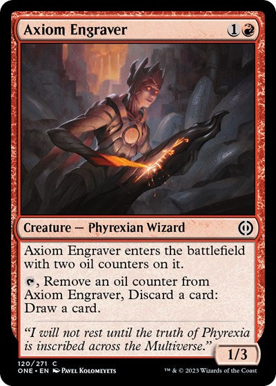 Axiom Engraver (Phyrexia: All Will Be One) Near Mint