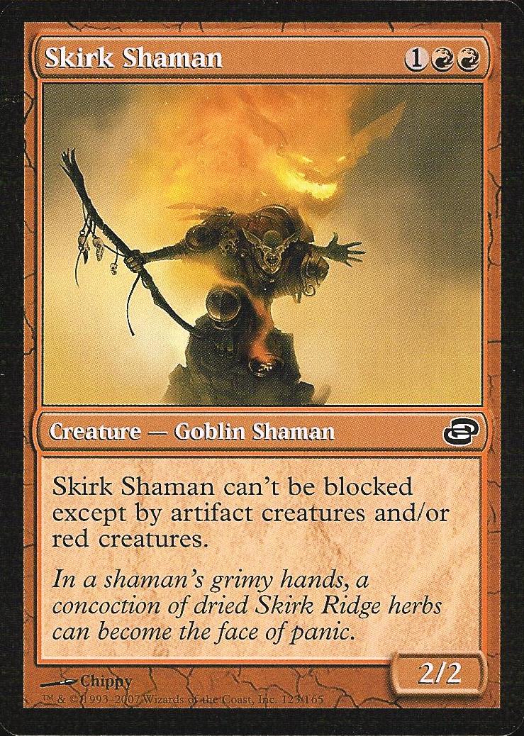 Skirk Shaman (Planar Chaos) Light Play Foil